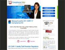 Tablet Screenshot of compliancehelp.net